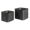 2ks zinkový antik dekorační obal na květináč - 20*20*17 / 18*18*14 cm
