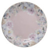 Porcelánový dezertní talířek s květinami Flowers  - Ø 18*2 cm