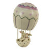 Dekorace zamilovaných králíčků v balónu - 11*11*19 cm