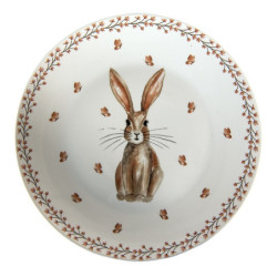 Dezertní talířek Rustic Easter Bunny - Ø 20*2 cm