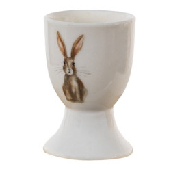 Kalíšek na vajíčko Rustic Easter Bunny - Ø 4*6 cm