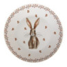 Porcelánový jídelní talíř Rustic Easter Bunny - Ø 26*2 cm