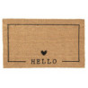 Kokosová rohožka s nápisem Hello - 75*45*1 cm
