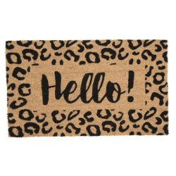Kokosová rohožka s nápisem Hello - 75*45*1 cm