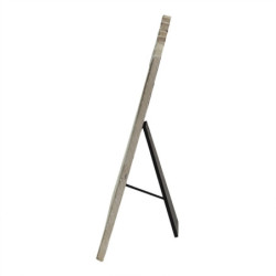 Krémový antik fotorámeček s popraskanou strukturou - 27*2*36 cm / 13*17 cm