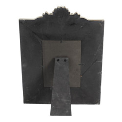Krémový antik fotorámeček s popraskanou strukturou - 27*2*36 cm / 13*17 cm