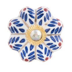 Keramická úchytka Corinne - Ø 4*3,5 cm