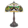 Stolní lampa Tiffany Cream Fayme - 41*58 cm E27/max 2*40W