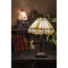 Malá stolní lampa Tiffany Miesla - Ø 13*23 cm E14/max 1*25W