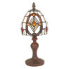 Malá stolní lampa Tiffany Miesla - Ø 13*23 cm E14/max 1*25W