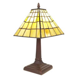 Stolní lampa Tiffany Marisol - Ø 20*34 cm E14/max 1*25W