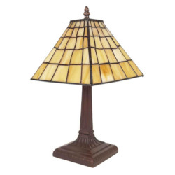 Stolní lampa Tiffany Marisol - Ø 20*34 cm E14/max 1*25W