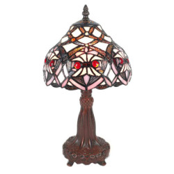 Stolní lampa Tiffany Varietta - Ø 20*37 cm E14/max 1*25W