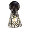 Nástěnná lampa Tiffany Venne grey - 17*12*23 cm E14/max 1*40W
