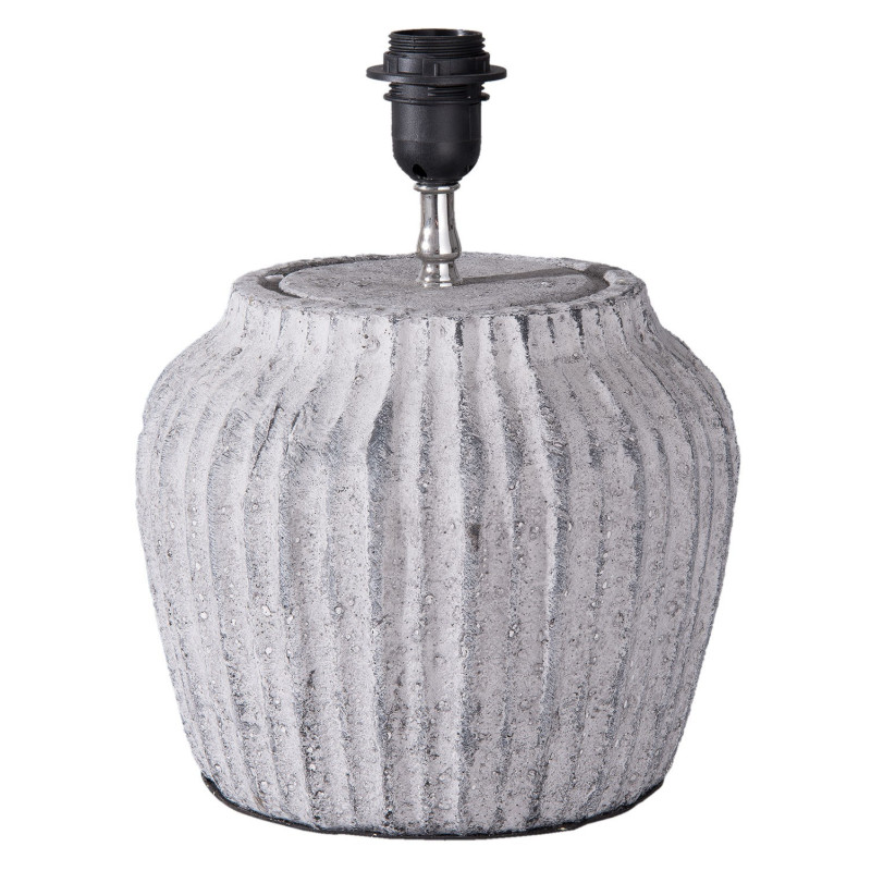 Cementová vintage základna k lampě  - Ø 26*32 cm/ E27/max 1*40W