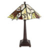 Hranatá stolní lampa Tiffany s větvemi stromu Tree - Ø 36*57 cm E27/max 2*60W