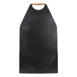 Černá antik kovová nástěnná police se 4mi boxy - 35*41*66 cm