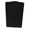 Černá antik poštovní schránka s květy a motýlem Mail - 22*37*33 cm