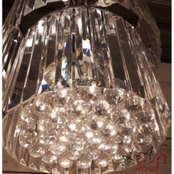 Křišťálový lustr - Ø 65*96 cm 24x E14/40w