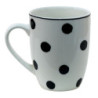 Porcelánový hrnek s černými puntíky Black Dot - 350 ml