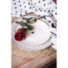 Porcelánový dezertní talířek se srdíčkem Love Birds - Ø 20*2 cm