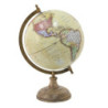 Barevný dekorativní glóbus na dřevěném podstavci Globe - 22*22*37 cm