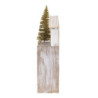 Vánoční adventní kalendář s domky a stromečkem - 10*5*18 cm