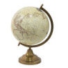 Béžový dekorativní glóbus na kovovém podstavci Globe - 22*22*33 cm