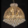 Křišťálový lustr - 55-180 * Ø48 cm