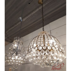 Křišťálový lustr - 55-180 * Ø48 cm