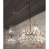 Křišťálový lustr - 55-180 * Ø48 cm