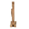 Dřevěná dekorace králíčí dívka v šatičkách L - 17*7*30 cm
