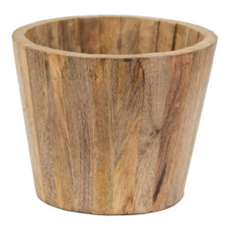 Dřevěný obal na květináč Woten - Ø 20*20 cm