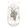 Sklenička na nápoj s levandulí Lavander Garden - Ø 6*14 cm / 280 ml