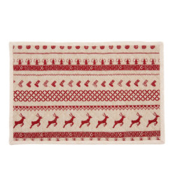 Prostírání na stůl Nordic Christmas - 48*33 cm - sada 6ks