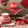 Prostírání na stůl Nordic Christmas - 48*33 cm - sada 6ks