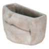 Usměvavý cementový květináč Mouth - 27*16*16 cm