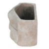 Usměvavý cementový květináč Mouth - 27*16*16 cm