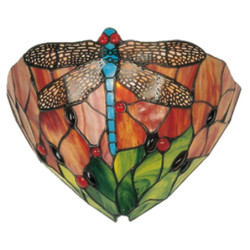 Nástěnná lampa Tiffany - 30*15*20 cm 1x E14 / Max 40W