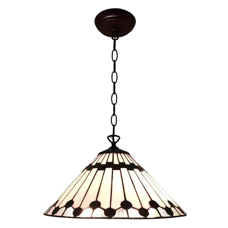 Závěsná stropní lampa Tiffany Branilla - Ø 40 cm E27/max 1*60W