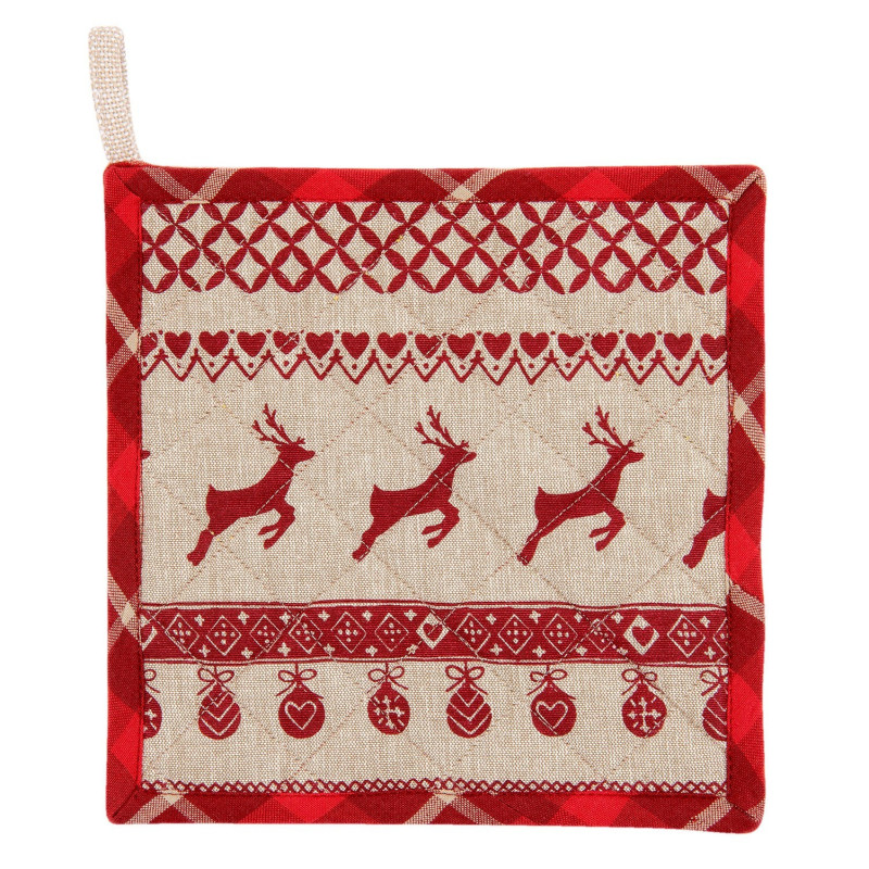 Chňapka - podložka Nordic Christmas - 20cm / 20cm
