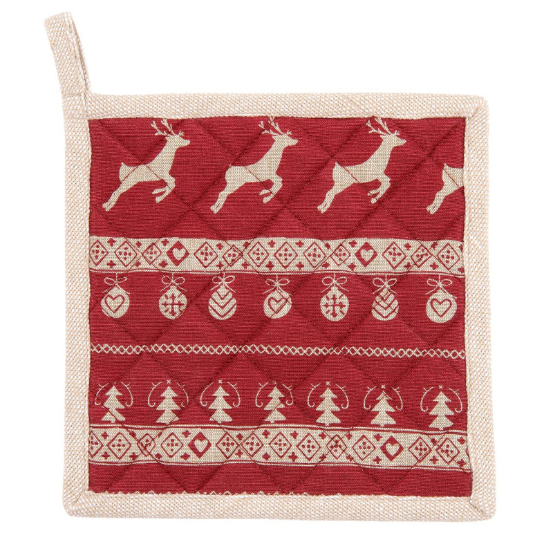 Chňapka - podložka Nordic Christmas - 20*20 cm