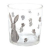 Sklenička na vodu se zajíčkem Rustic Easter Bunny - Ø 8*9 cm/ 250ml