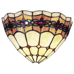Nástěnná lampa Tiffany - 30*14*20 cm 1x E14 / Max 40W