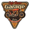 Kovová nástěnná cedule Cafe Racer Garage - 40*1*40 cm