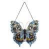 Závěsný Tiffany  panel motýl Butterfly Blue - 40*60 cm