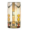 Nástěnná lampa Tiffany - 20*11*36 cm 2x E14 / Max 40w