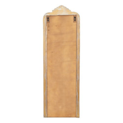 Zlatá nástěnná polička se 4-mi poličkami Vione - 42*19*126 cm