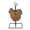 Stojan s malými podtácky ve tvaru slepičky Chick Bei - 11*11*22 cm
