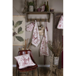 Hnědo - šedý cementový obal na květináč v dekoru kůry stromu Bark L - 29*28*25 cm